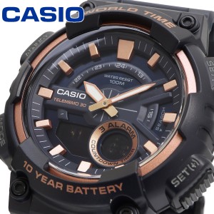 CASIO 腕時計 カシオ チープカシオ 海外モデル アナログ デジタル メンズ AEQ-110W-2A3