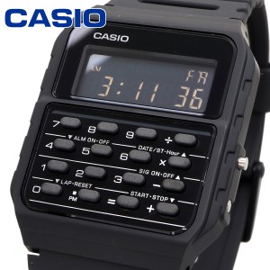 CASIO 腕時計 ゆうパケット 海外モデル カリキュレーター 電卓付 ユニセックス CA-53WF-1B