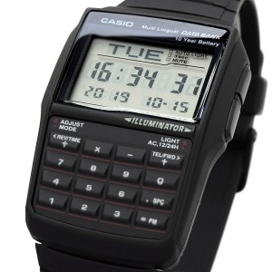 CASIO 腕時計 ゆうパケット DATA BANK データバンク 海外モデル デジタル メンズ DBC-32-1A