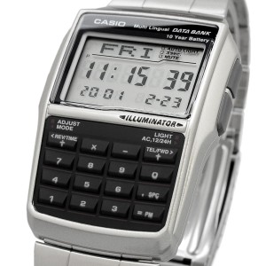 CASIO 腕時計 BOX付 スタンダード DATA BANK データバンク 海外モデル デジタル メンズ DBC-32D-1A