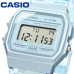 CASIO 腕時計 ゆうパケット チープカシオ チプカシ 海外モデル デジタル ストップウォッチ アラーム レディース ユニセックス F-91WS-2