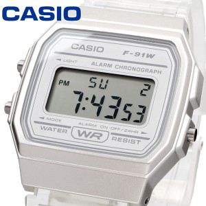 CASIO 腕時計 ゆうパケット チープカシオ チプカシ 海外モデル デジタル ストップウォッチ アラーム レディース ユニセックス F-91WS-7