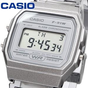 CASIO 腕時計 ゆうパケット チープカシオ チプカシ 海外モデル デジタル ストップウォッチ アラーム レディース ユニセックス F-91WS-8