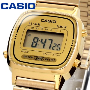 CASIO 腕時計 ゆうパケット 海外モデル デジタル レディース LA670WGA-9