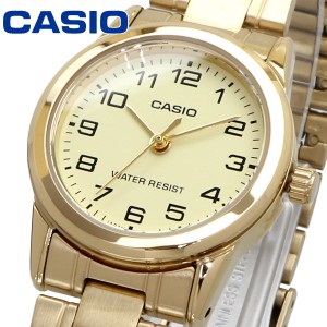 CASIO 腕時計 BOX付 カシオ スタンダード チープカシオ 海外モデル シンプル レディース LTP-V001G-9B