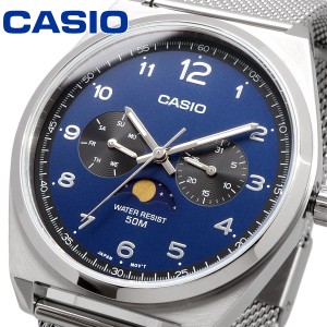CASIO 腕時計 カシオ チープカシオ スタンダード 海外モデル ムーンフェイズ メッシュ メンズ ユニセックス MTP-M300M-2A