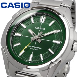 CASIO 腕時計 カシオ チープカシオ チプカシ 海外モデル ソーラー アナログ グリーン メンズ MTP-RS100D-3A