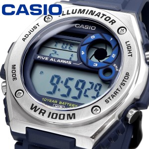 CASIO 腕時計 ゆうパケット チプカシ 海外モデル 100ｍ防水 メンズ MWD-100H-2A