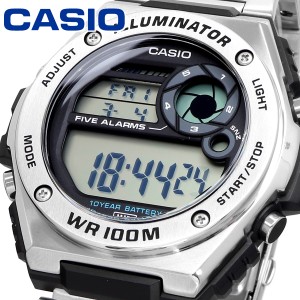 CASIO 腕時計 BOX付 スタンダード チプカシ 海外モデル 100ｍ防水 メンズ MWD-100HD-1A