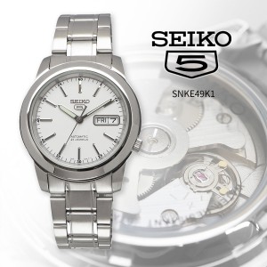 SEIKO 腕時計 セイコー 海外モデル セイコー5 自動巻き ビジネス カジュアル メンズ SNKE49K1