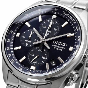 SEIKO 腕時計 セイコー 海外モデル ビジネス カジュアル メンズ クロノグラフ SSB377P1