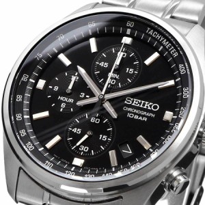 SEIKO 腕時計 セイコー 海外モデル ビジネス カジュアル メンズ クロノグラフ SSB379P1