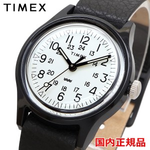 TIMEX 腕時計 タイメックス 人気 ウォッチ TW2T34000 日本限定 オリジナルキャンパー ブラック レザー 29mm 【国内正規品】