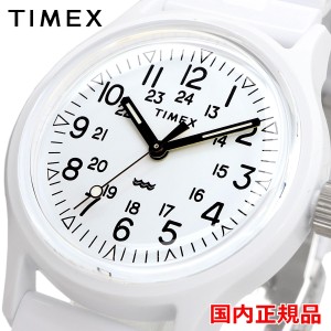 TIMEX 腕時計 タイメックス 人気 TW2V19900 クラシック・タイル コレクション オリジナルキャンパー ホワイト 【国内正規品】