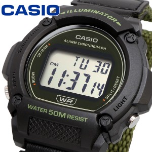 CASIO 腕時計 ゆうパケット カシオ チープカシオ チプカシ 海外モデル スタンダード デジタル メンズ W-219HB-3A