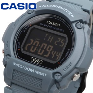 CASIO 腕時計 ゆうパケット カシオ チープカシオ チプカシ 海外モデル デジタル アースカラー メンズ W-219HC-2B