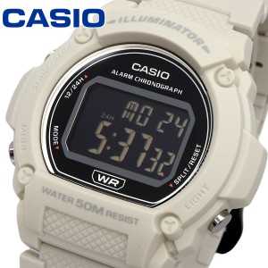 CASIO 腕時計 ゆうパケット カシオ チープカシオ チプカシ 海外モデル デジタル アースカラー メンズ W-219HC-8B