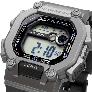 CASIO 腕時計 BOX付 スタンダード デジタル アラーム 時報 メンズ キッズ 子供 男の子 W-737H-1A2
