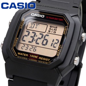 CASIO 腕時計 ゆうパケット チプカシ 海外モデル シンプル ユニセックス W-800HG-9A
