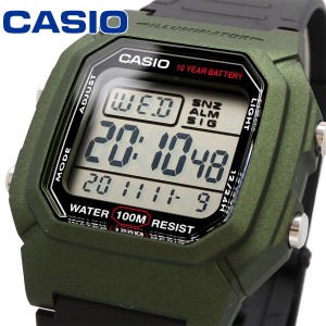 CASIO 腕時計 ゆうパケット カシオ チープカシオ 海外モデル デジタル メンズ W-800HM-3A