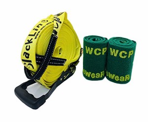 スラックライン　( WCP slackline) Classic 15m （ツリーウェア付）綱渡り 日本メーカー発売　初心者セット