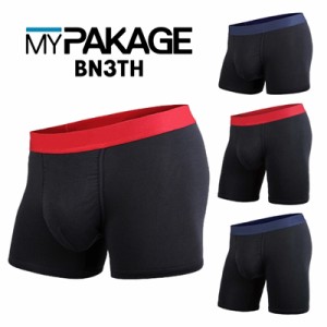 BN3TH ボクサーパンツ メンズ  無地 ロング/ショート MYPAKAGE mypakage(マイパッケージ) CLASSIC LITE TRUNK SOLID シンプル 登山 ブラ