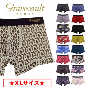 【XLサイズ】グレイブボールト | gravevault ショート ボクサーパンツ JACKDAW/FRAGILE/夜香木 gravevault x chiso 新作 松に梅唐草 牡丹