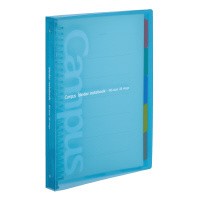 バインダーノート コクヨ スライドバインダー（ミドルタイプ）　Ｂ５縦　２６穴　水色 ﾙ-P333NLB
