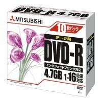 三菱ケミカルメディア Ｖｅｒｂａｔｉｍ　ＤＶＤ−Ｒ　１０枚 DHR47JPP10