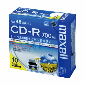 マクセル データ用ＣＤＲ　１０枚　ＩＪＰ対応 CDR700SWPS1P10S