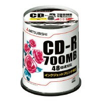 三菱ケミカルメディア Ｖｅｒｂａｔｉｍ　ＣＤ−Ｒ　１００枚　スピンドル　　ＩＪＰ対応 SR80PP100