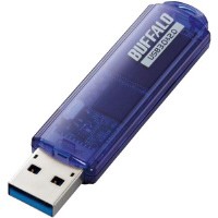 BUFFALO バッファローUSBメモリー USB3.0 16GB ブルー  RUF3-C16GA-BL