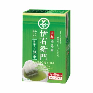 ＃ 宇治の露製茶 ＃伊右衛門　抹茶入り煎茶ティーバッグ　２ｇ×２０バッグ 4666101