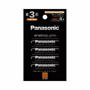 Ｐａｎａｓｏｎｉｃ 充電式電池　エネループプロ　ハイエンドモデル　単３形　４本 BK-3HCD/4H