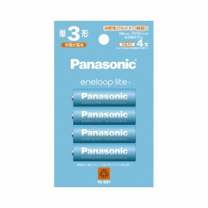 Ｐａｎａｓｏｎｉｃ 充電式電池　エネループライト　お手軽モデル　単３形　４本 BK-3LCD/4H