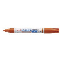 三菱鉛筆 アルコールペイントマーカー中字　インク色：橙　丸芯 PXA200-4