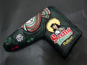 【未使用 S品】 SCOTTY CAMERON スコッティキャメロン シンコデマヨ ロザリタ ピン型 パター用 ヘッドカバー