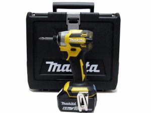 【未使用 新品】 マキタ makita 充電式インパクトドライバ TD173DGXFY フレッシュイエロー セット品