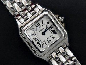 【中古】【美品】 CARTIER カルティエ パンテール ドゥ カルティエ SM WSPN0006 クオーツ レディース 腕時計