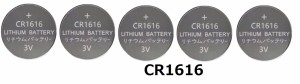 CR1616 ボタン電池 互換 電子体温計 電卓 5個セット
