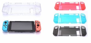 ニンテンドースイッチ ケース スイッチ ハードケース クリアケース 透明 クリスタル 耐衝撃 傷保護 TPU 背面カバー