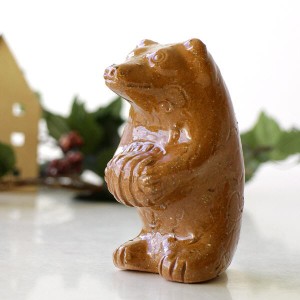 クマ 置物 置き物 熊 オブジェ インテリア 陶器 焼き物 陶器のくまの置物