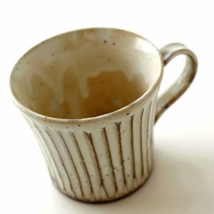 マグカップ おしゃれ 陶器 大きい 日本製 可愛い コップ 粉引き 渋い シンプル アンティーク マグ 美濃焼 粉引きマグ(マグカップ)