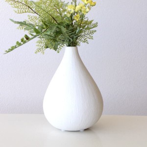 花瓶 フラワーベース おしゃれ 磁器 花器 花入れ ホワイト 白 ナチュラル シンプル 雑貨 かわいい 磁器のフラワーベース パフィ