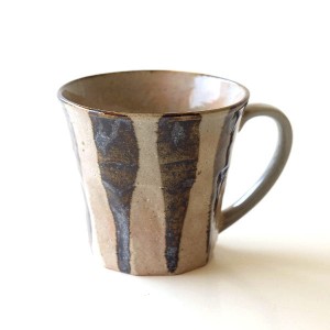 マグカップ おしゃれ 陶器 日本製 モダン 和風 和食器 コーヒーカップ コーヒーマグ シンプル ナチュラル 素朴なマグカップ B