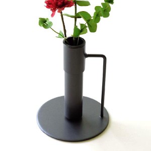 フラワースタンド 花瓶 おしゃれ 花器 フラワーベース アイアン スタンド シンプル アイアンのブランチベース スタンド S