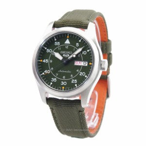 セイコー SEIKO 腕時計 5 SPORTS 海外モデル 自動巻き(手巻付き) Field Street Style グリーン SRPH29K1 メンズ [逆輸入品]