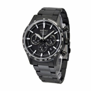 セイコー SEIKO 腕時計 クオーツ クロノグラフ ブラック 海外モデル SSB415P1 メンズ [逆輸入品]