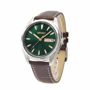 セイコー SEIKO 腕時計 海外モデル クオーツ サファイアガラス グリーン SUR449P1 メンズ [逆輸入品]