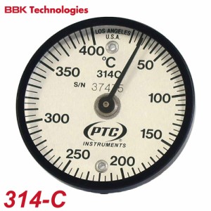 BBK 表面温度計 314-C マグネット2個付 測定温度範囲：+10℃~+400℃